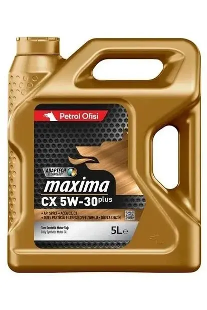 PETROL OFİSİ MAXİMA CX 5W -30 PLUS 5 LİTRE