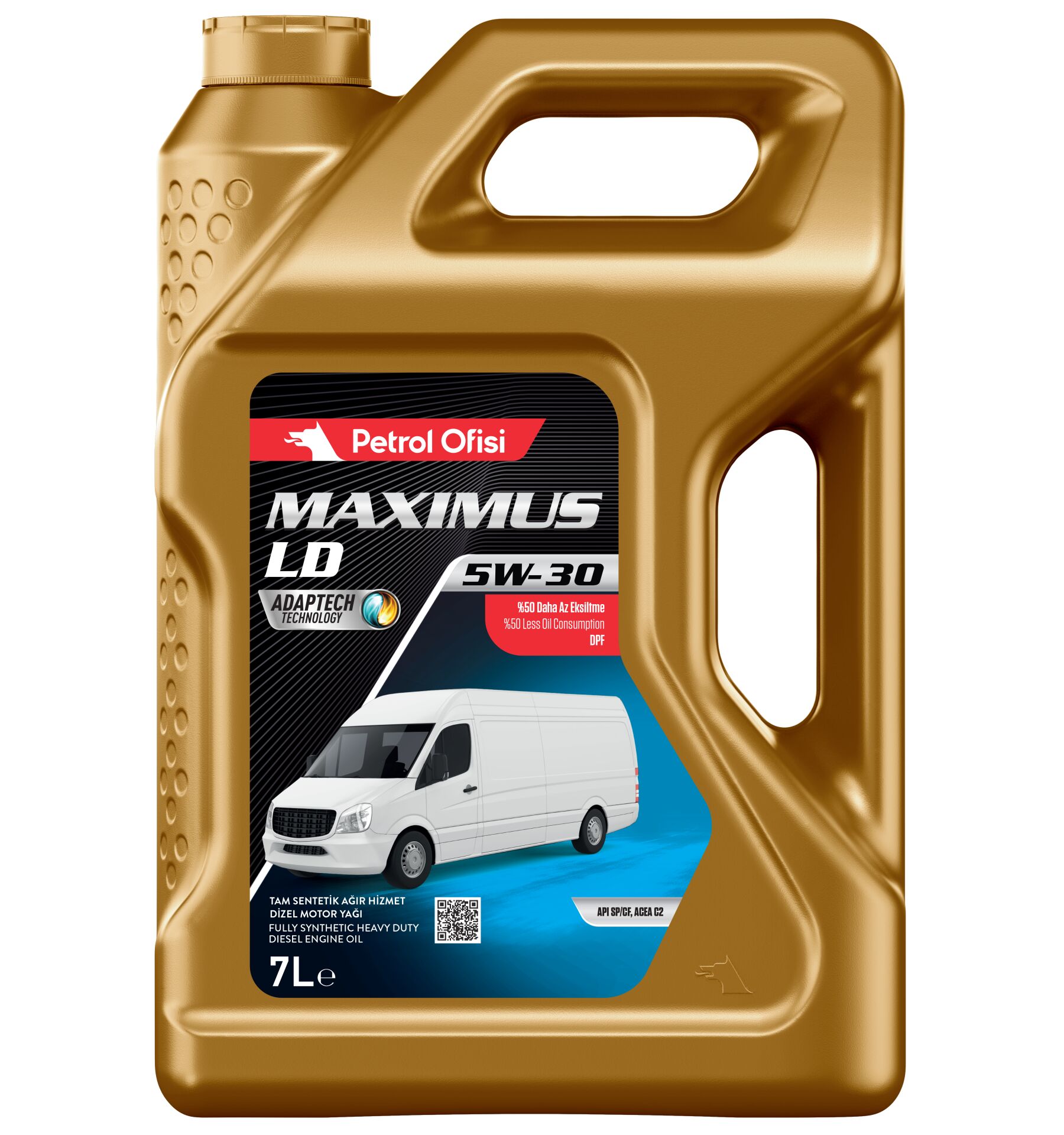 PETROL OFİSİ MAXİMUS LD 5W -30 7 LİTRE