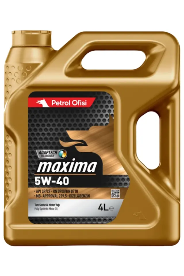 PETROL OFİSİ MAXİMA 5W-40 4 LİTRE