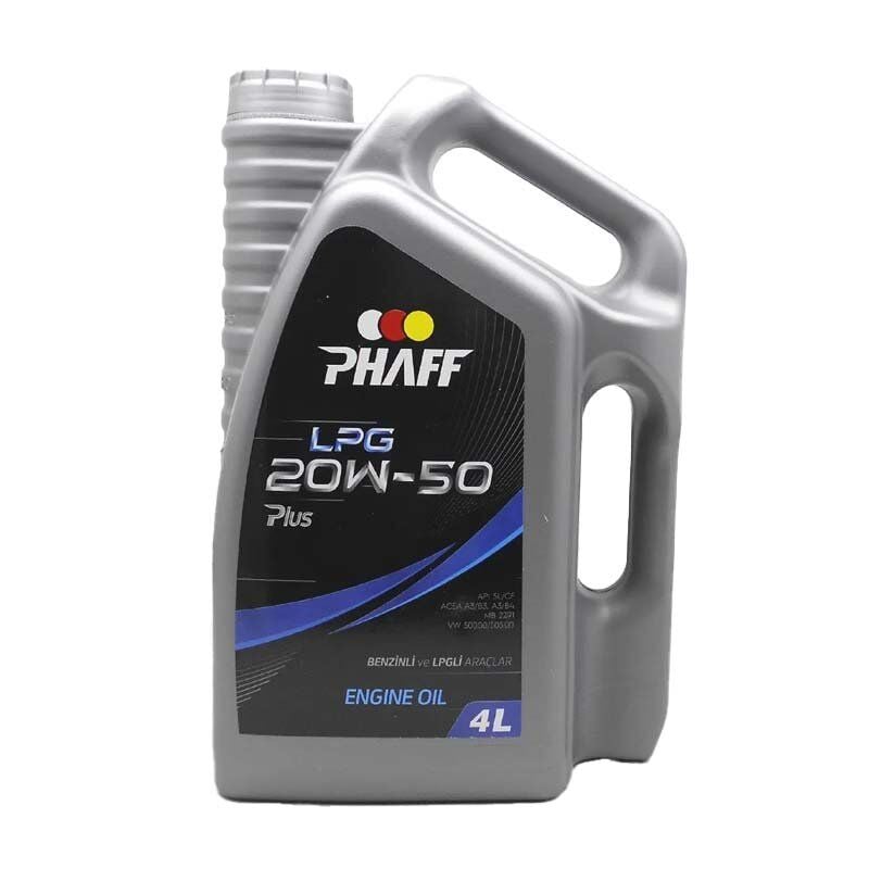 PHAF Plus Lpg 20W50 Motor Yağı 4 Litre