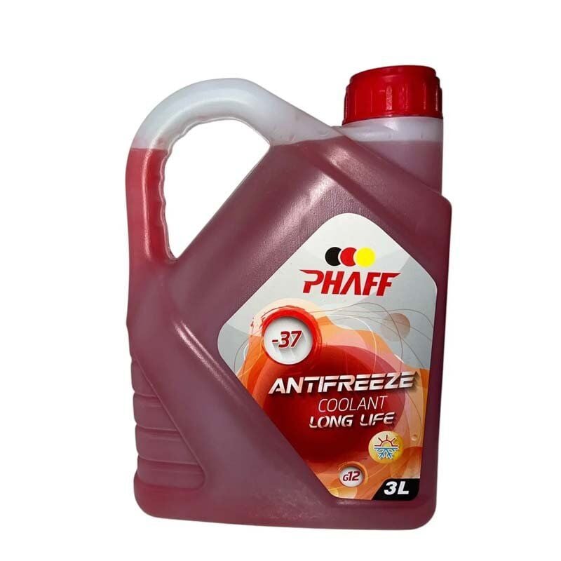 PHAFF Organik Kırmızı Antifriz 3 Litre