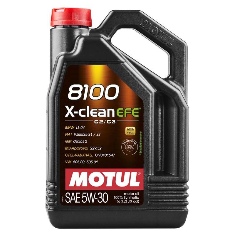Motul 8100 X-Clean Efe 5W30 Motor Yağı 5 Litre