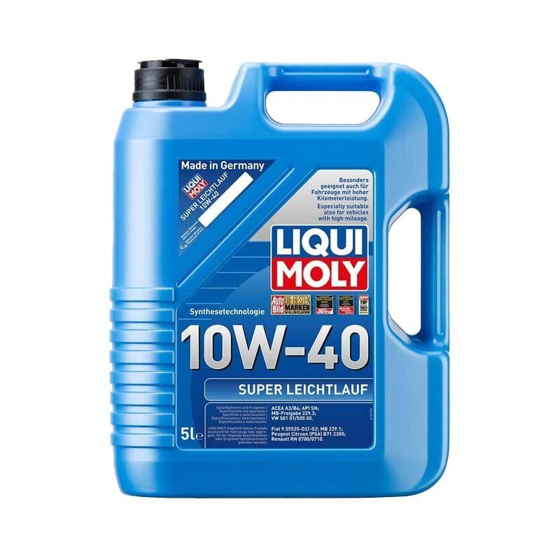 Liqui Moly 10W40 Super Leichtlauf 5 Litre (9505)