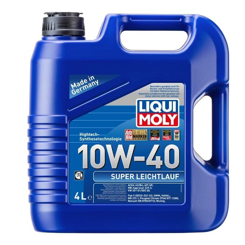 Liqui Moly 10W40 Super Leichtlauf 4 Litre (9504)