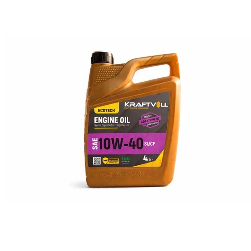 Kraftvoll Engine Oil API SL/CF 10W40 Motor Yağı 4 Lt