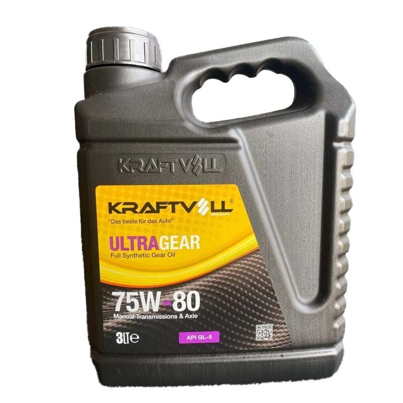 Kraftvoll 75W80 Şanzıman Yağı 3 Litre