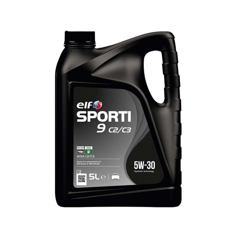 Elf Sporti 9 C2-C3 5W30 Partiküllü Motor Yağı 5 Litre