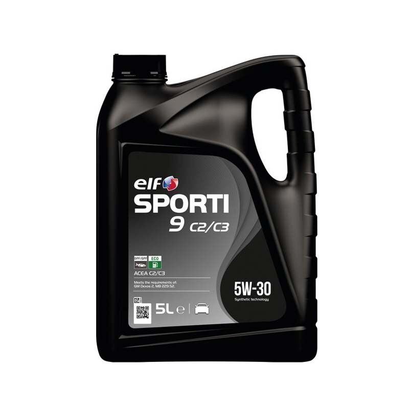 Elf Sporti 9 C2-C3 5W30 Partiküllü Motor Yağı 5 Litre