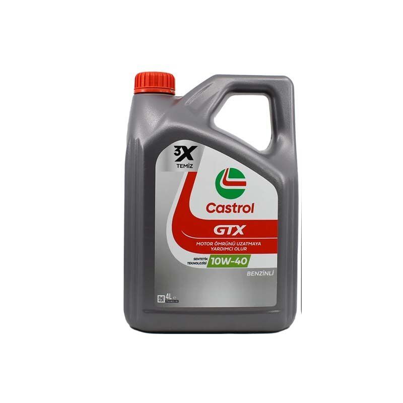 Castrol GTX 10W40 Motor Yağı 4 Litre