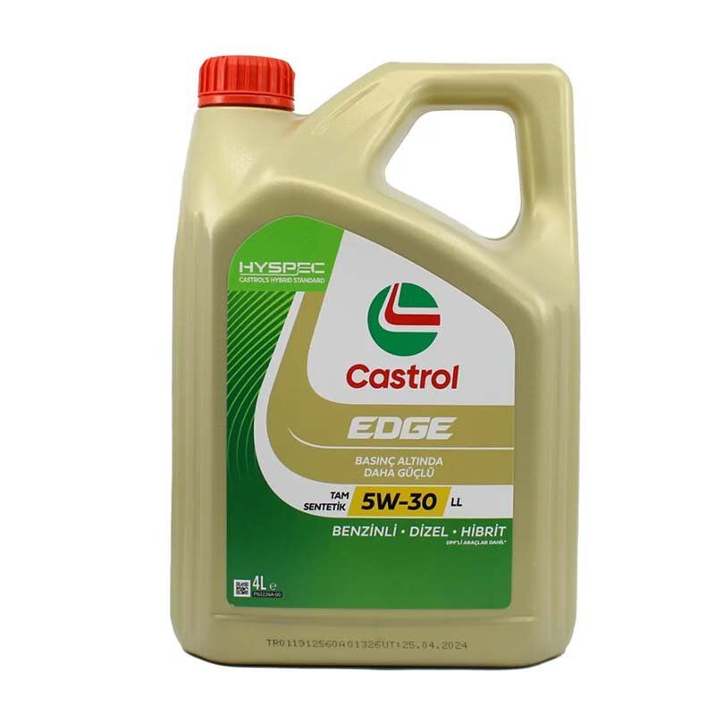 Castrol Edge 5W30 LL Motor Yağı 5 Litre