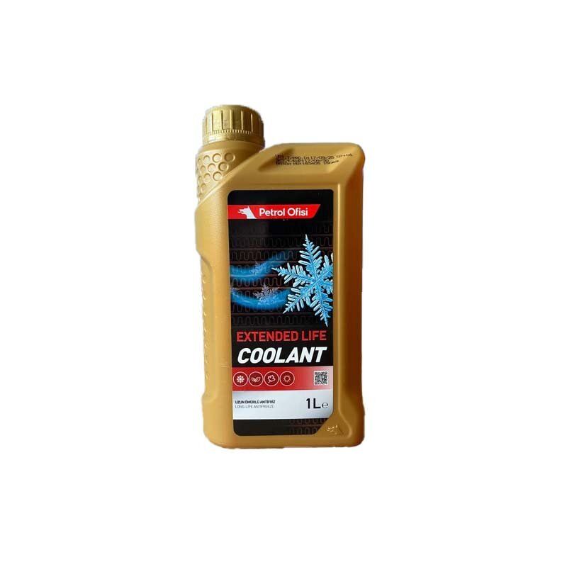 Petrol Ofisi Extended Life Coolant Organik Kırmızı Antifriz 1 Litre