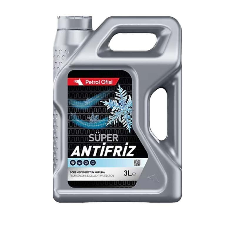 Petrol Ofisi Süper Antifriz Mavi 3 Litre