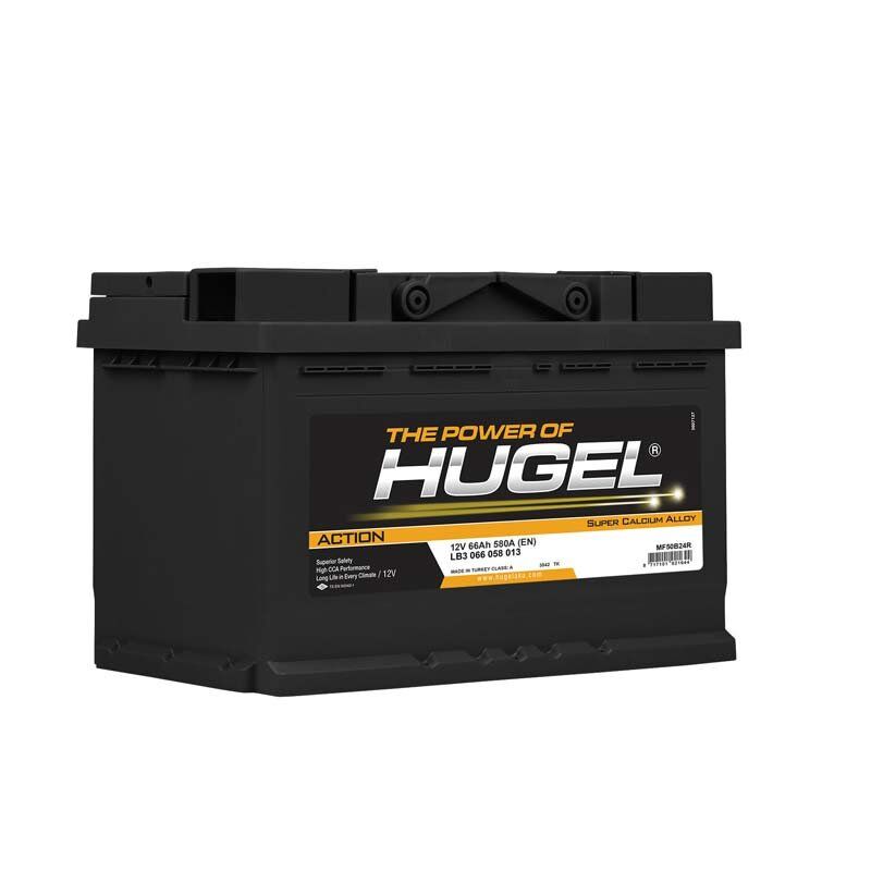 Hugel Action Akü 12V 66Ah 1014569