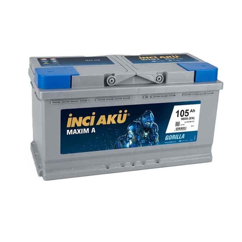 İnci Akü MAXIM A 12V 105AH Akü